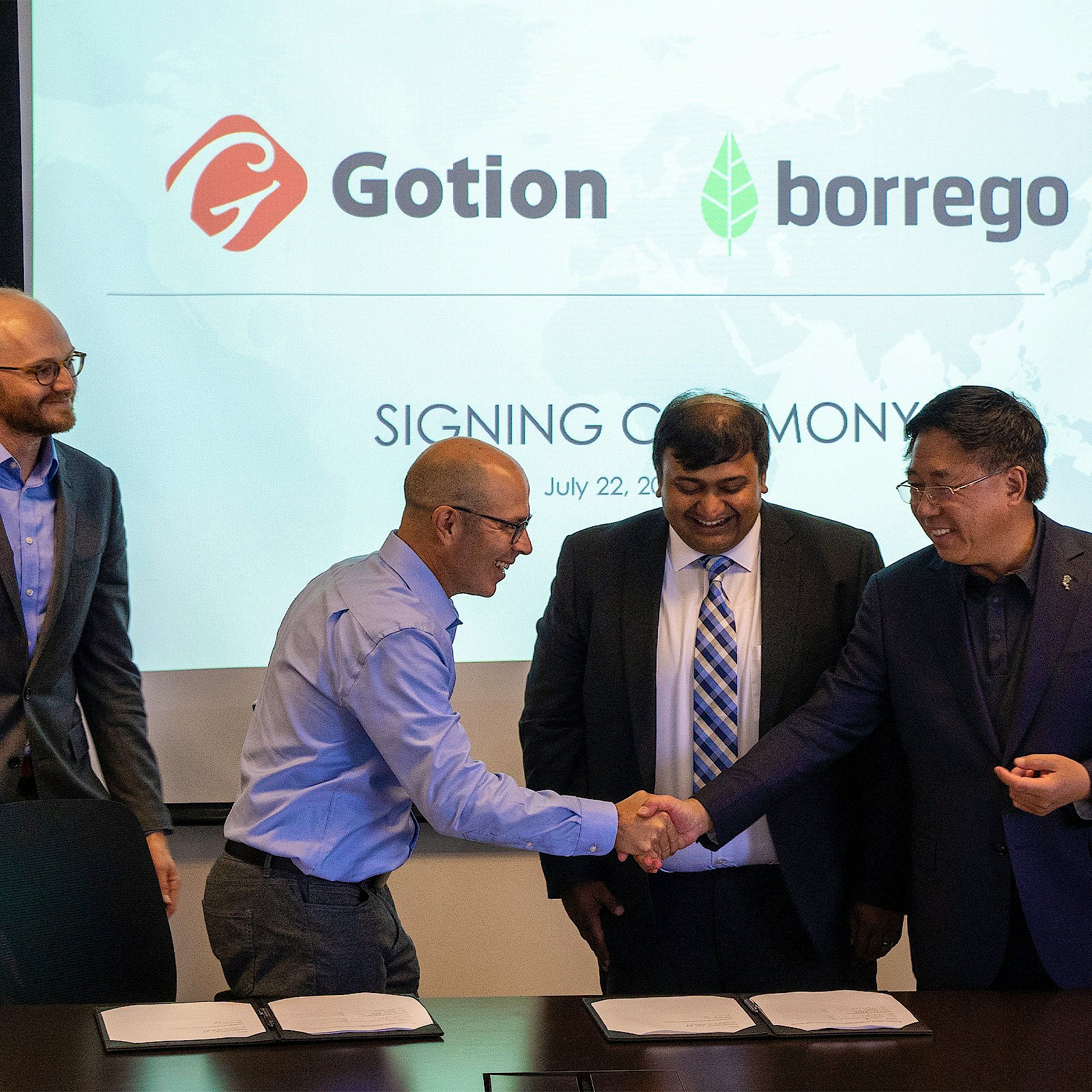 Borrego Signs Agreement with Gotion High-Tech to Supply Energy Storage Equipment for Utility-Scale Projects￼