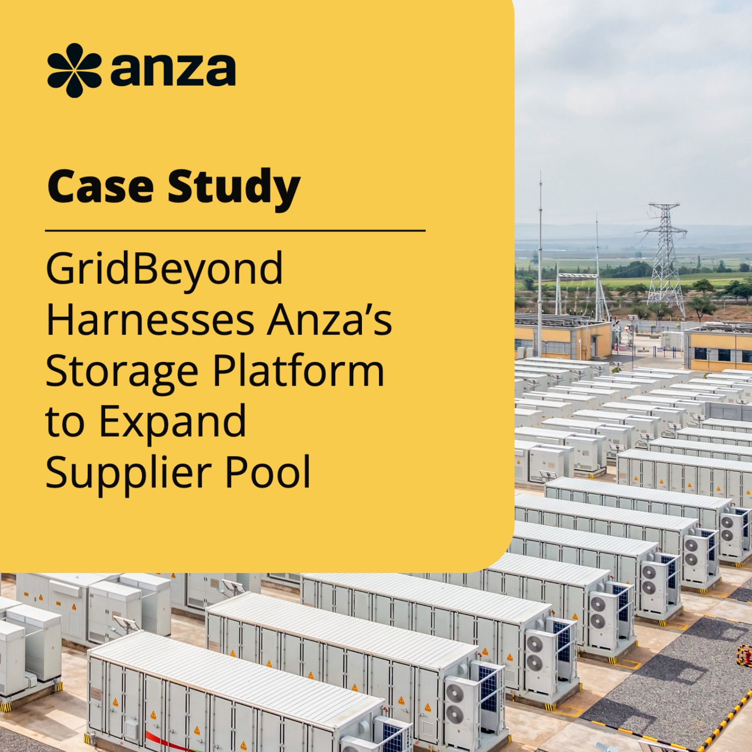 GridBeyond Harnesses Anza’s Storage Platform to Expand Supplier Pool 